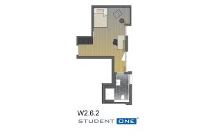 Appartement 6.OG Nr. W.2.6.2