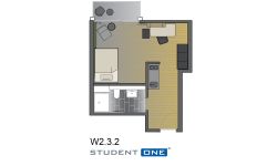 Appartement 3. OG Nr. W.2.3.2