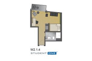 Appartement 1. OG Nr. W.2.1.4