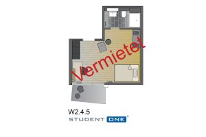 Appartement 4. OG Nr. W.2.4.5