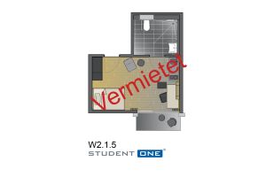 Appartement 1. OG Nr. W.2.1.5