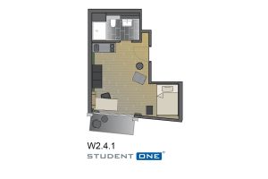Appartement 4. OG Nr. W.2.4.1