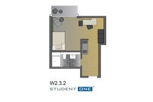 Appartement 3. OG Nr. W.2.3.2