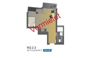 Appartement 2. OG Nr. W.2.2.3