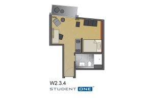 Appartement 3. OG Nr. W.2.3.4